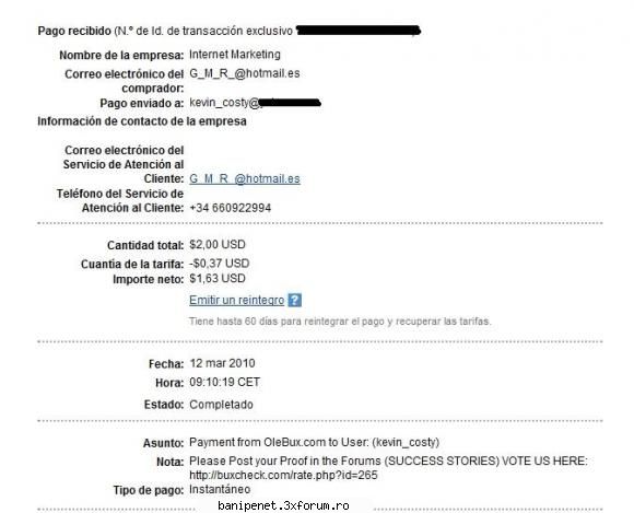 salutare tutor tocmai am primit banii de la este ca dupa 7 zile dar cel putin stiu ca este de $0.01